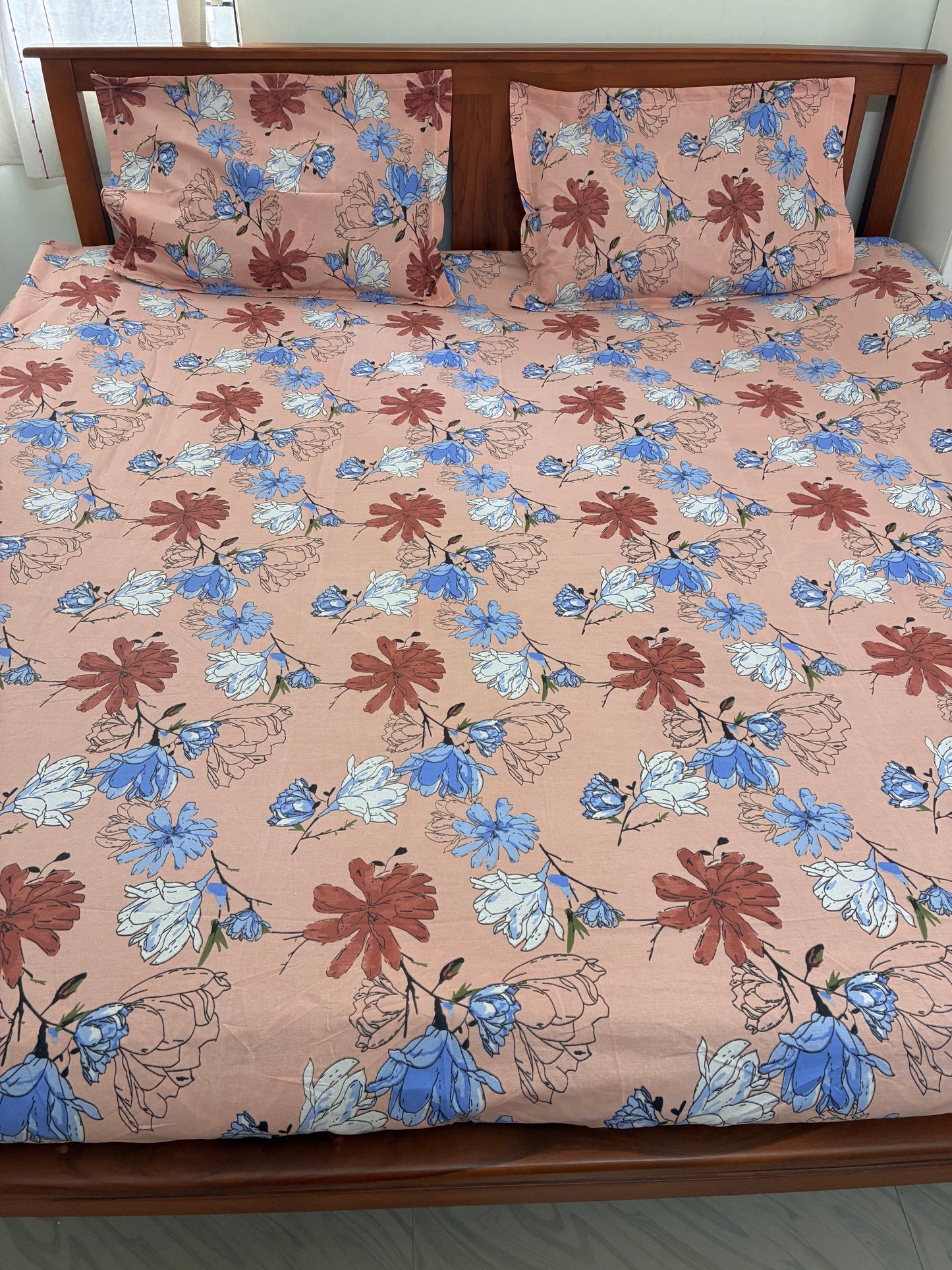 Fitted King Size Bedspreads  78 x 72 x 8 inch