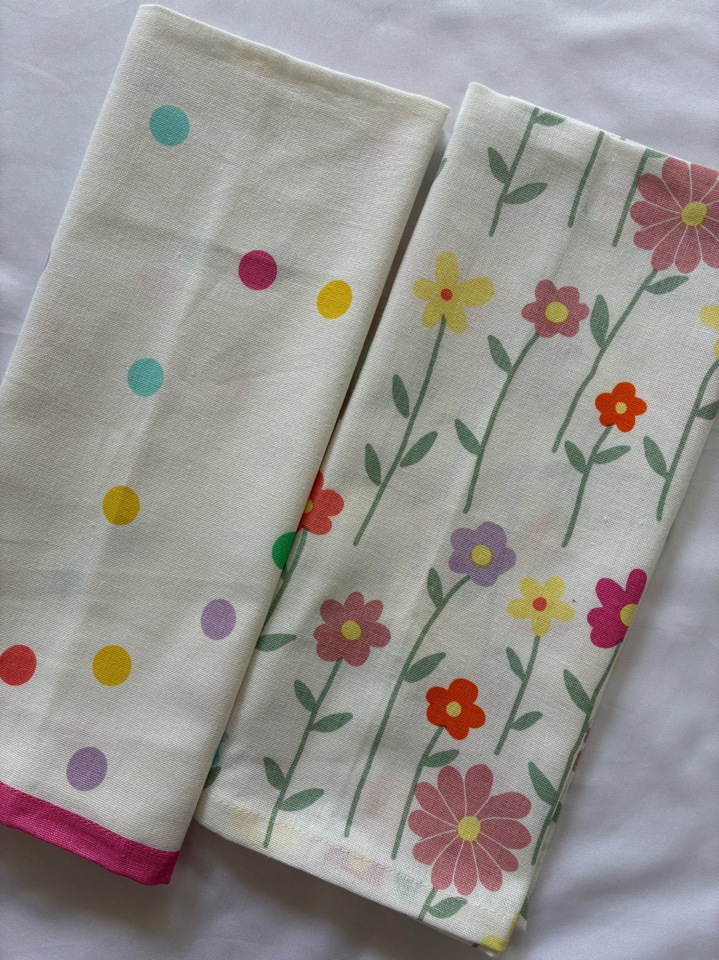 Printed Hand/Lunch Towels (Set of 2 )