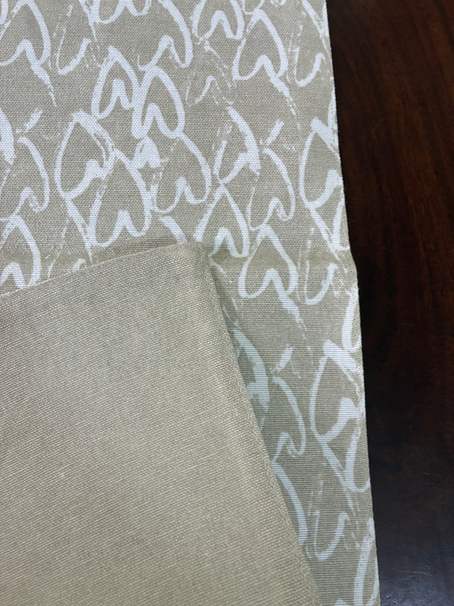 Hearts Table Runner 6 ft long