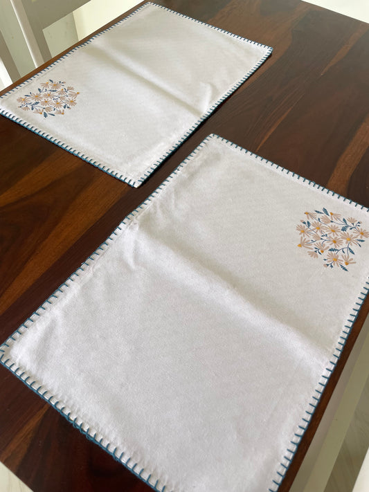 Dining Table Mats-Reversible ( Set Of 2)