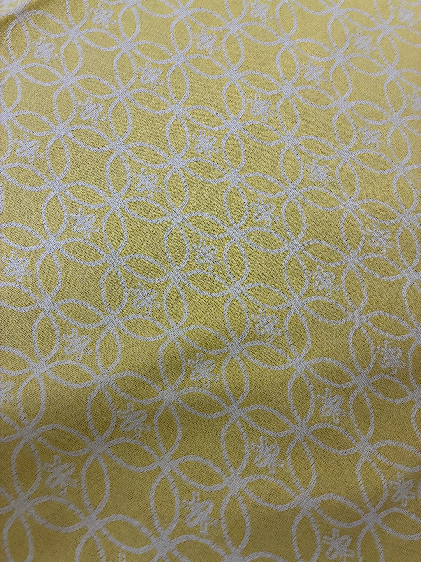 Premium Yellow King Size Bedspread 108 x 108 in