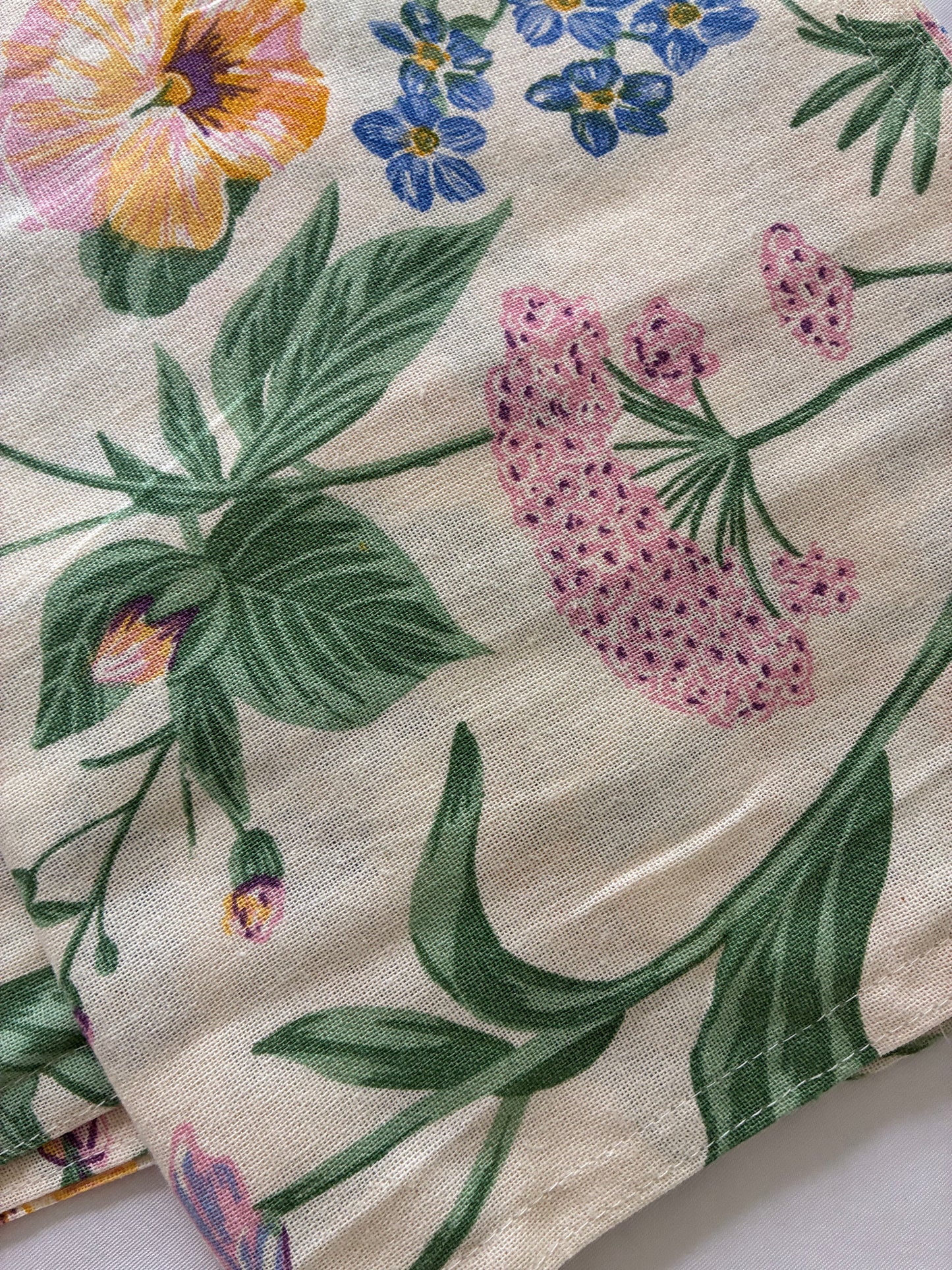 Floral Cotton Pillow Covers