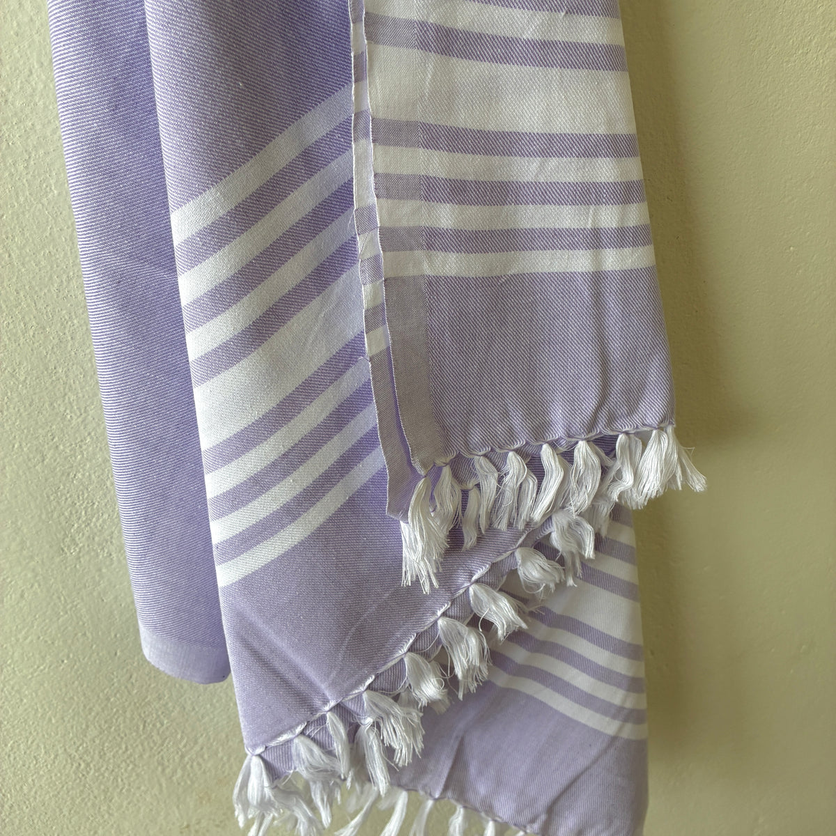 Purple Cotton Bath Towels