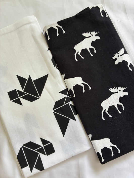 Printed Hand/Lunch Towels (Set of 2 )