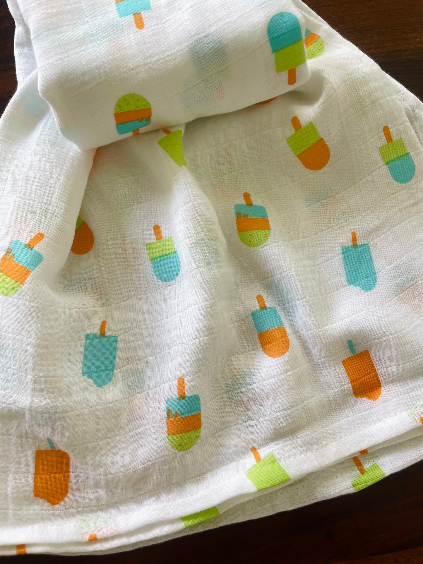 Popsicles Muslin Bath Towel