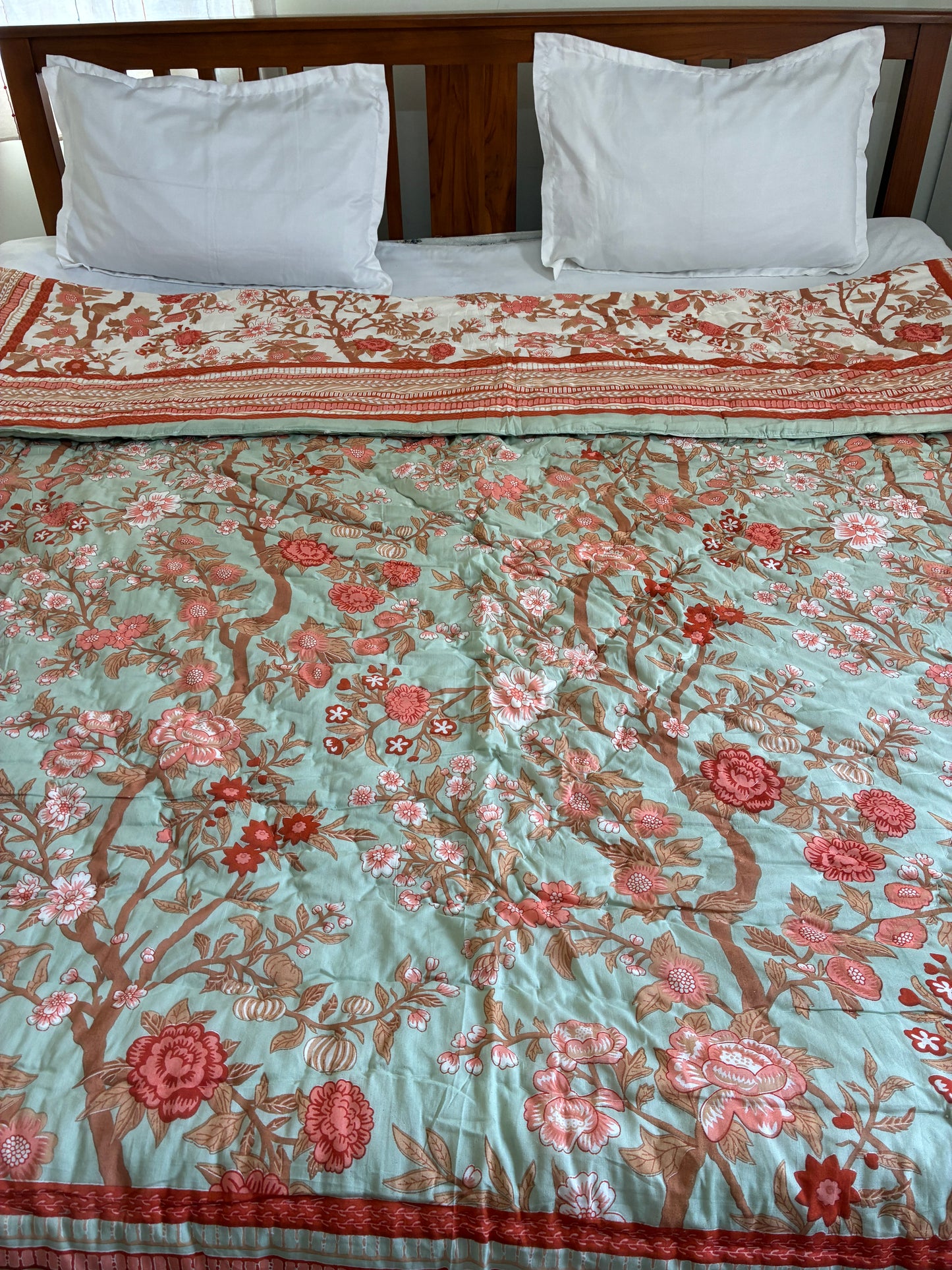 Reversible Cotton Double Quilts