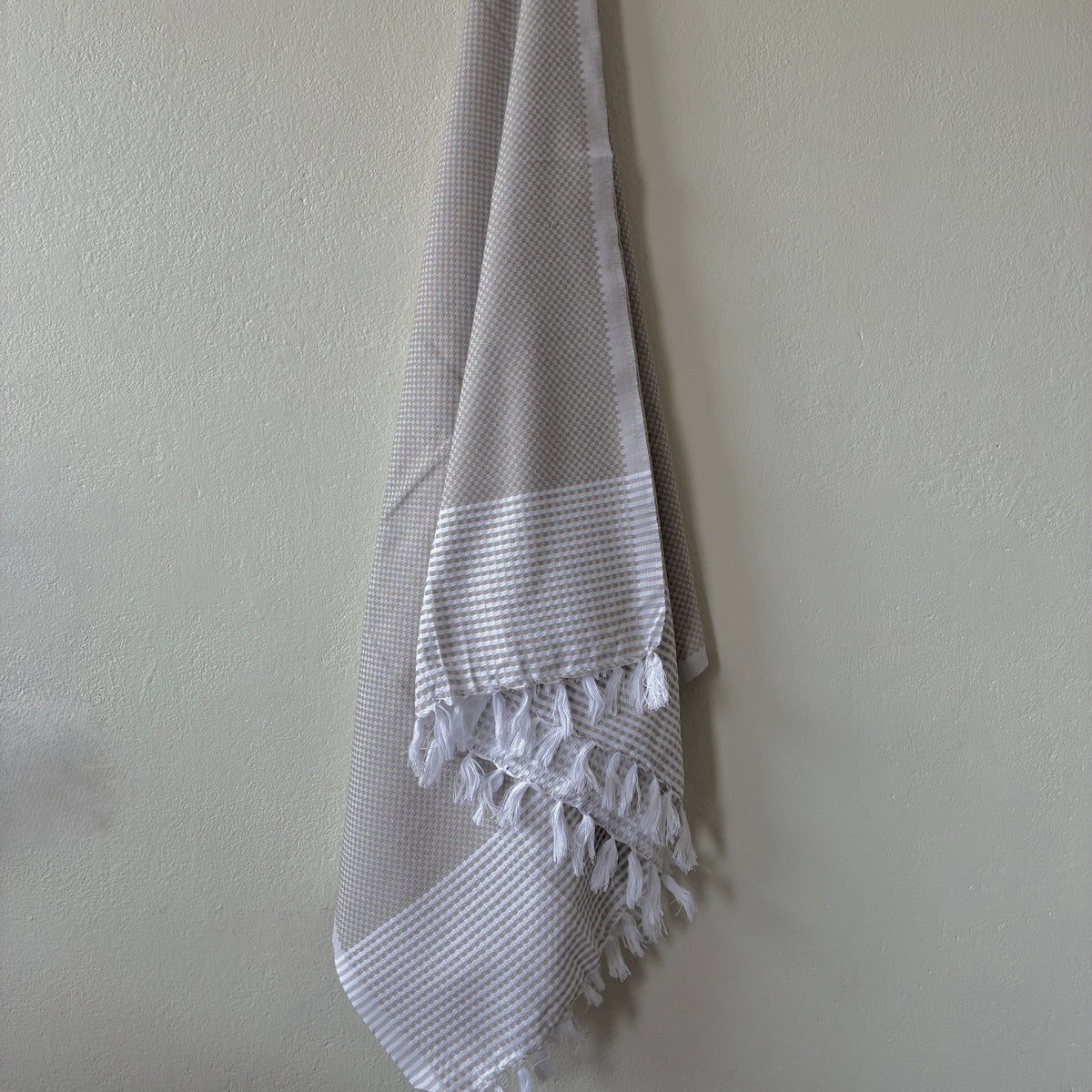 Grey Cotton Bath Towels