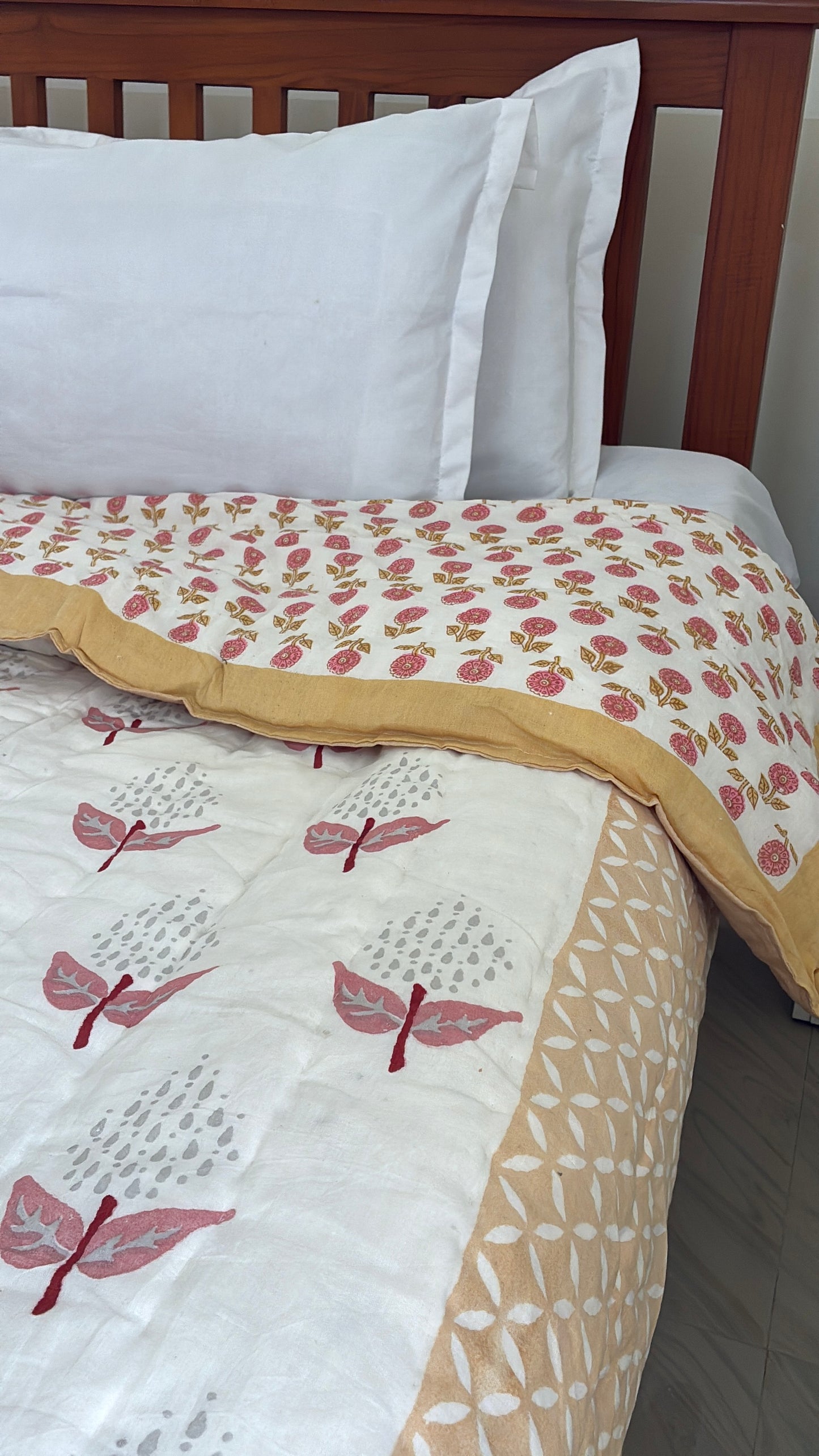 Reversible Cotton Double Quilts