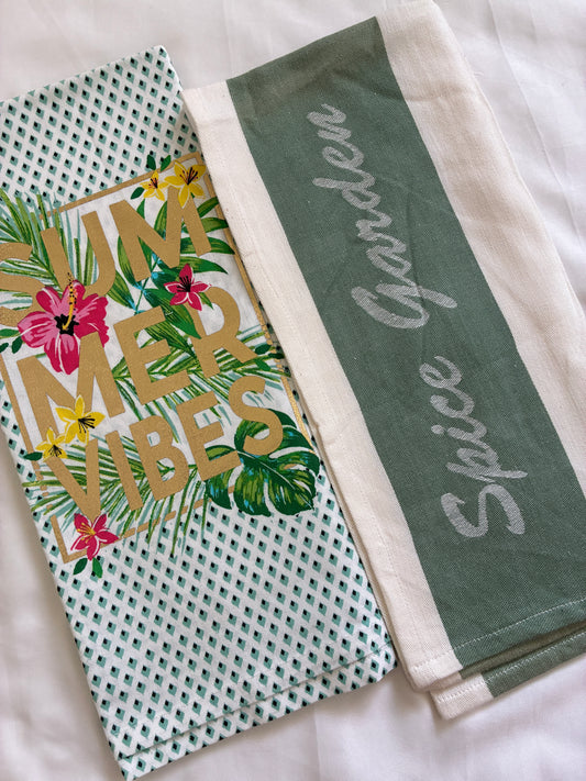 Printed Hand/Lunch Towels (Set of 2 )