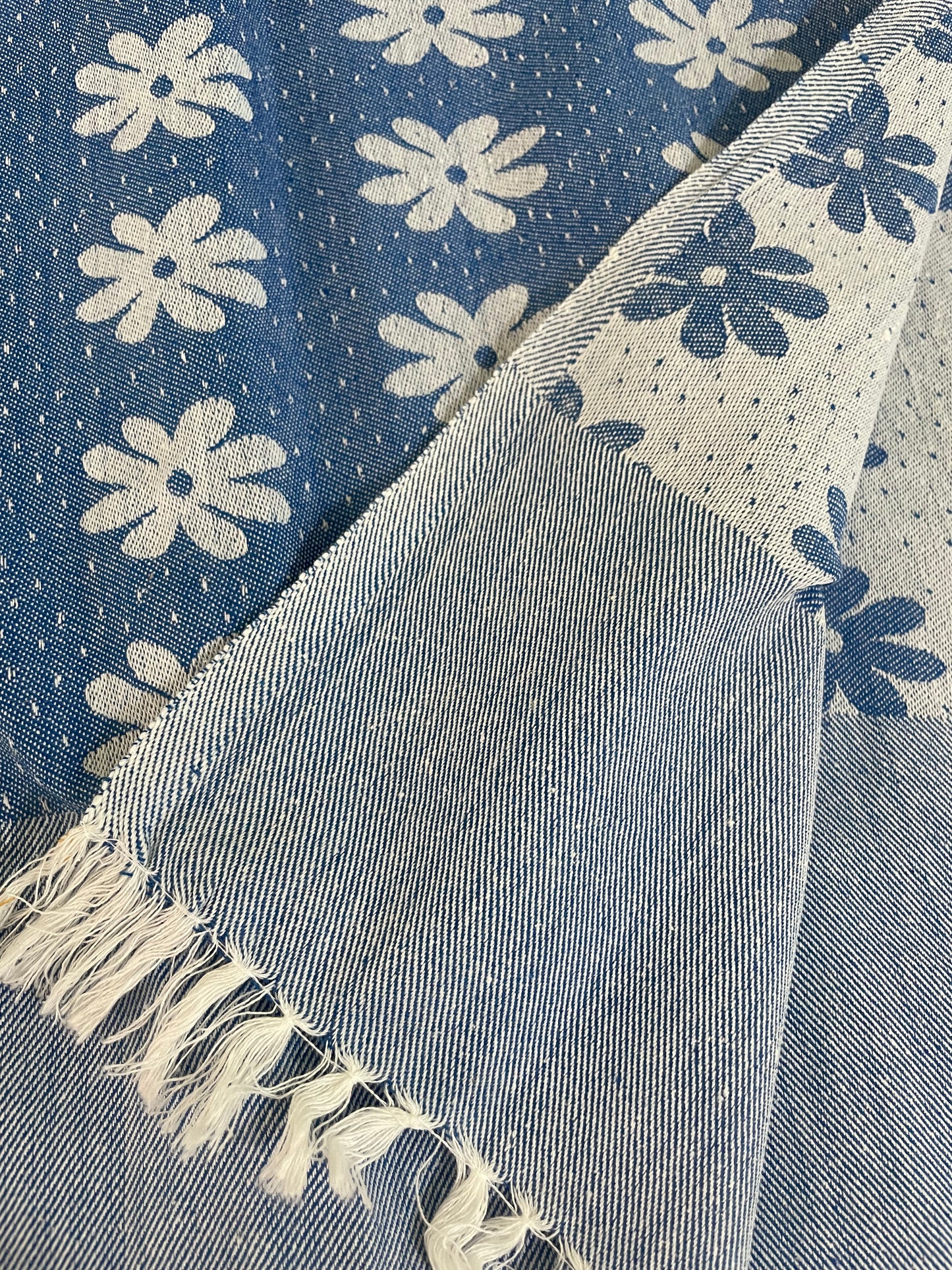 Blue Double Size Blanket