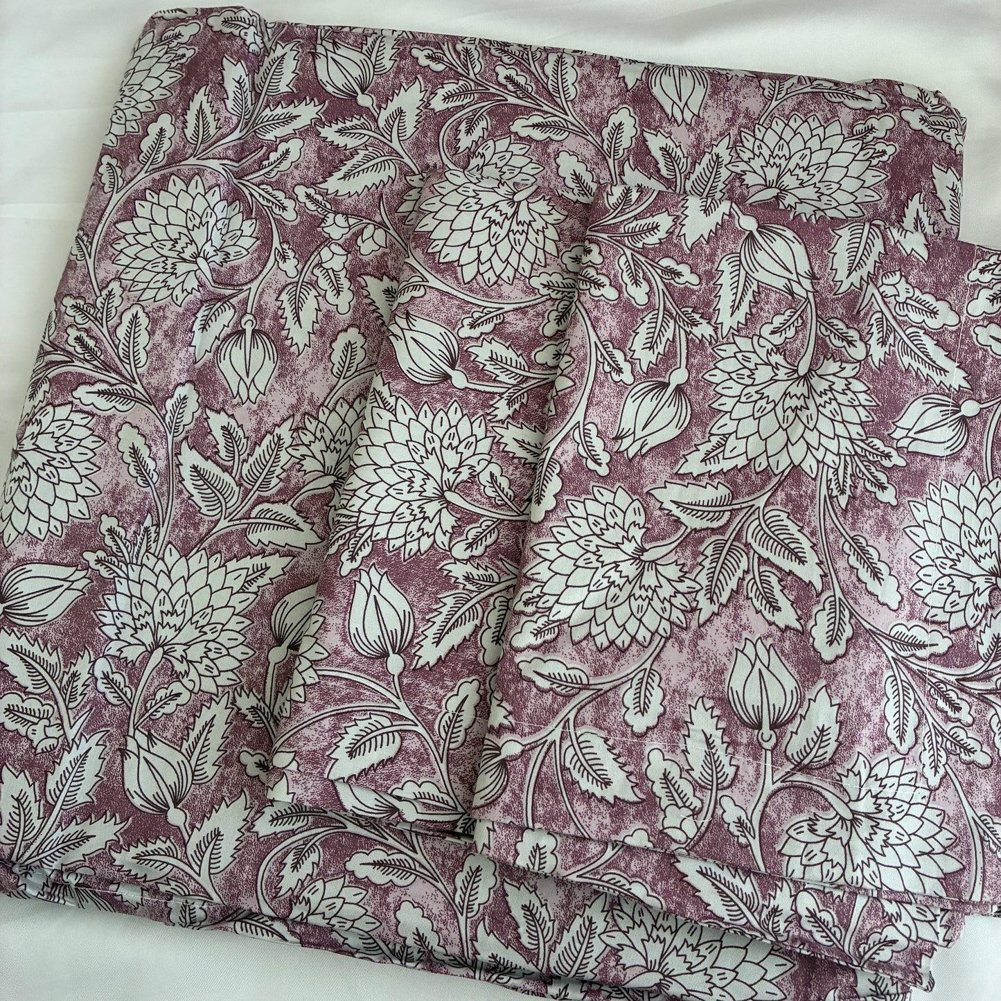 300TC Premium King Size Cotton Bedspread 108x108 inches