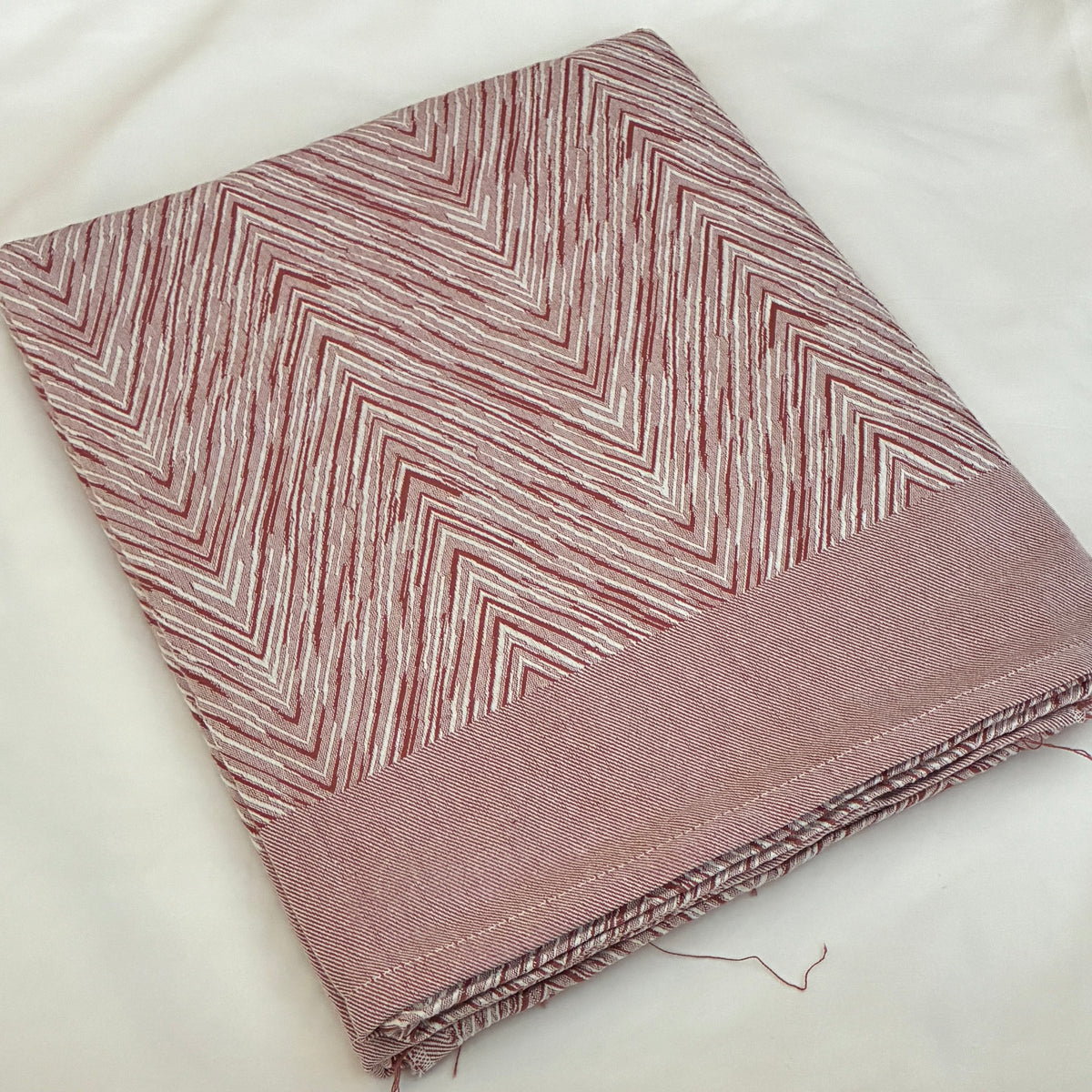 Brown Dual Tone zigzag Single Size Blanket / Throw