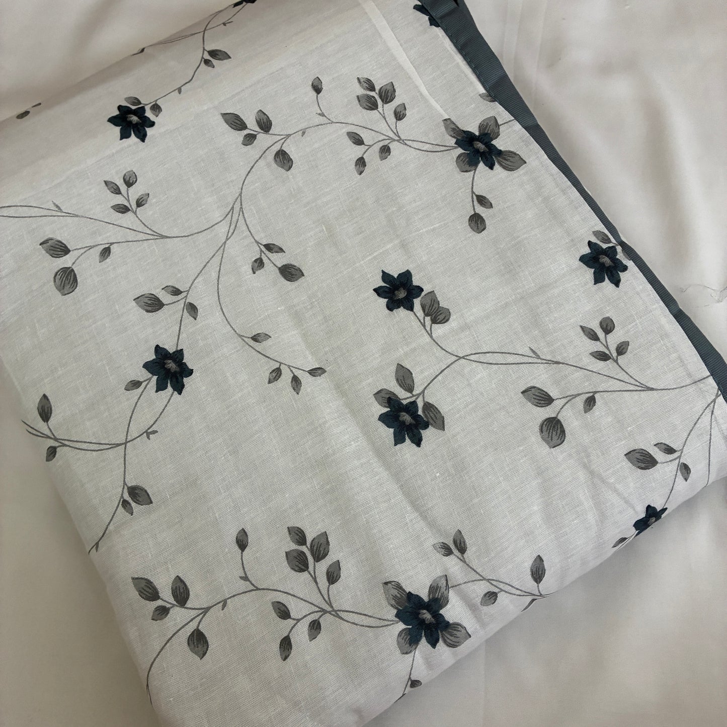 Midnight Bloom Reversible Cotton Double Size Dohar