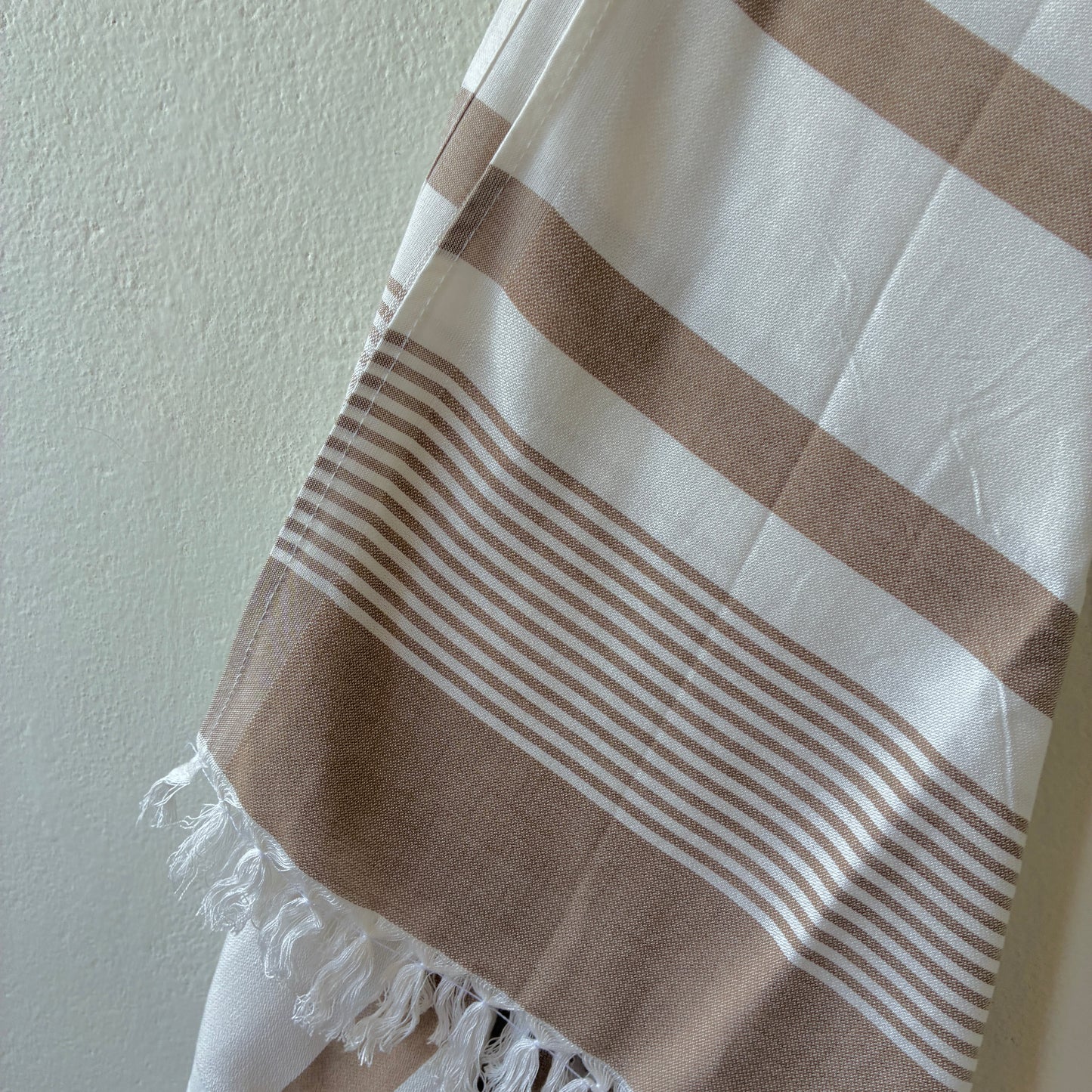 Brown Stripes Bamboo Bath Towels