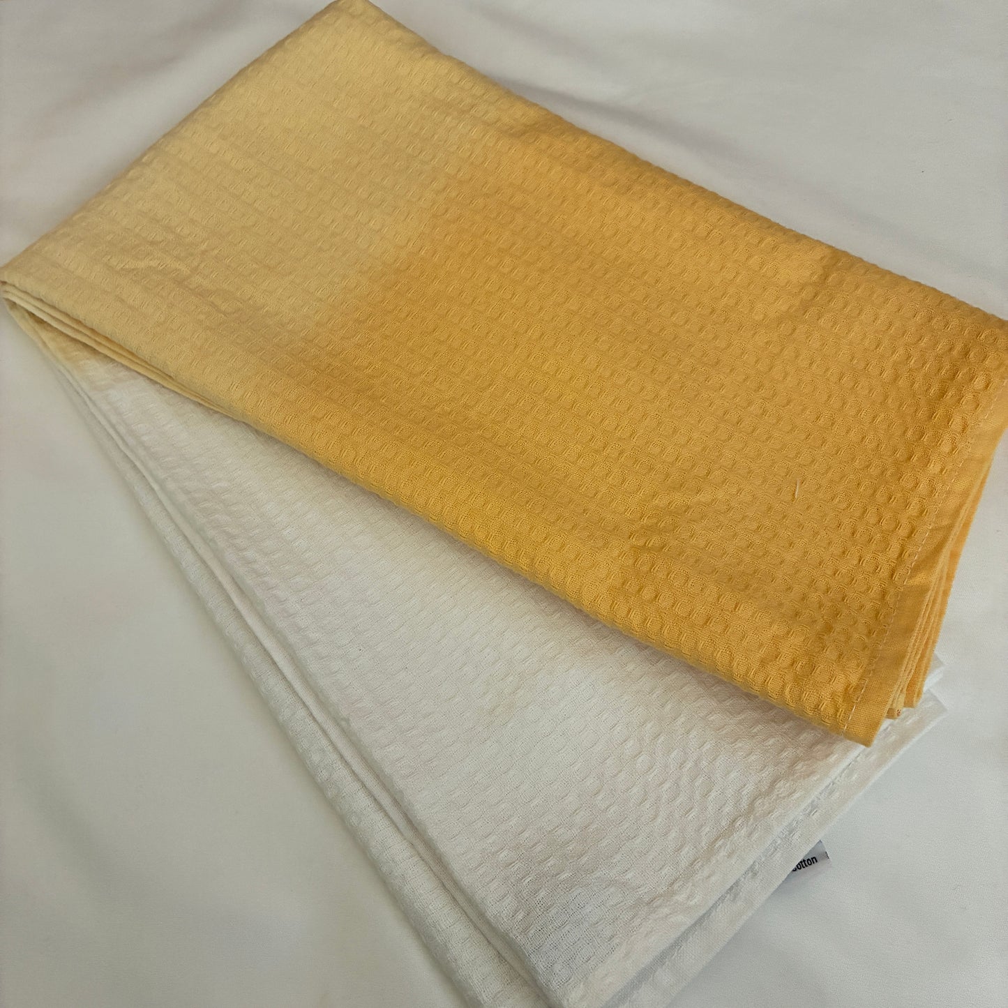 Yellow Ombre Premium Cotton Bath Towels