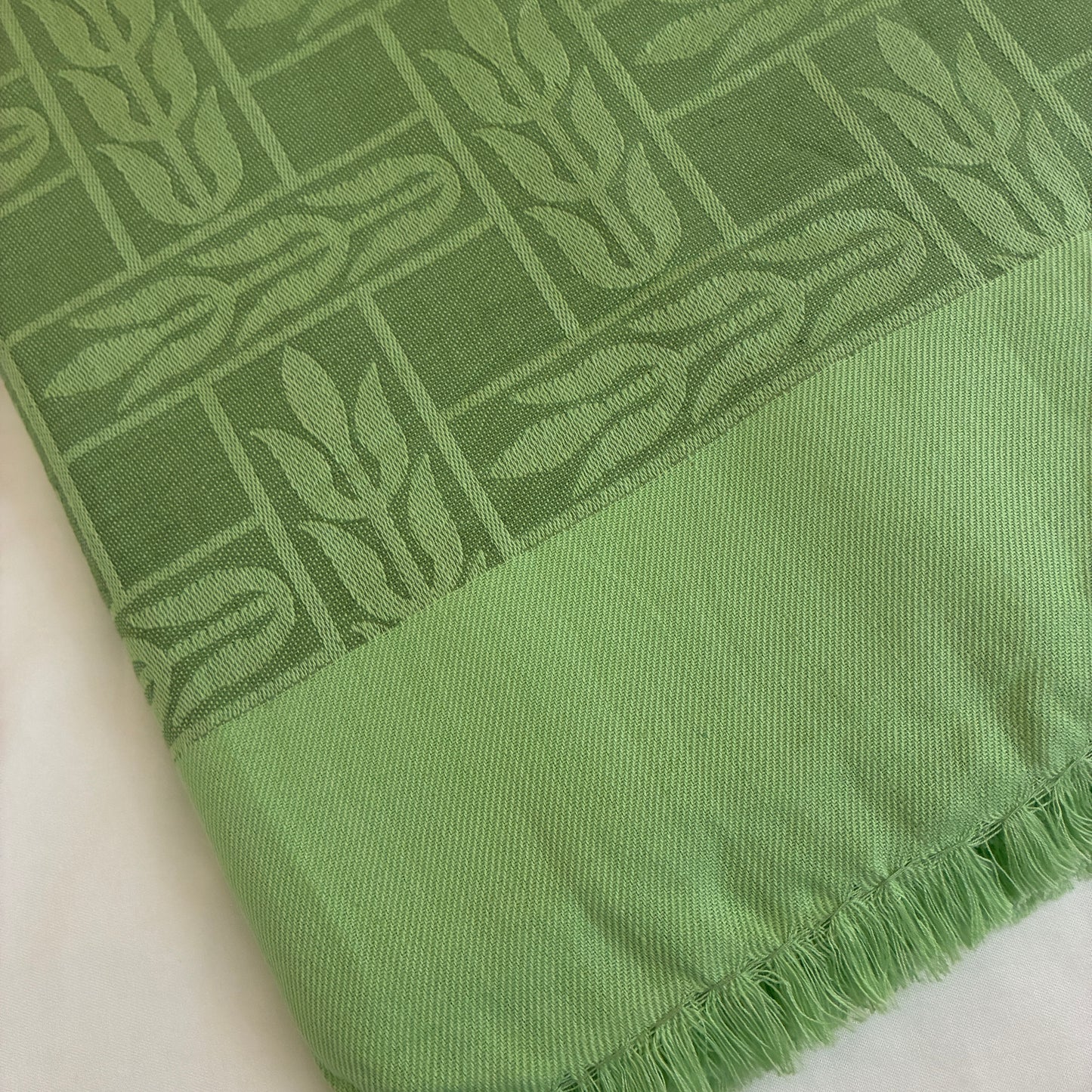 Green Single Size Blanket / Throw