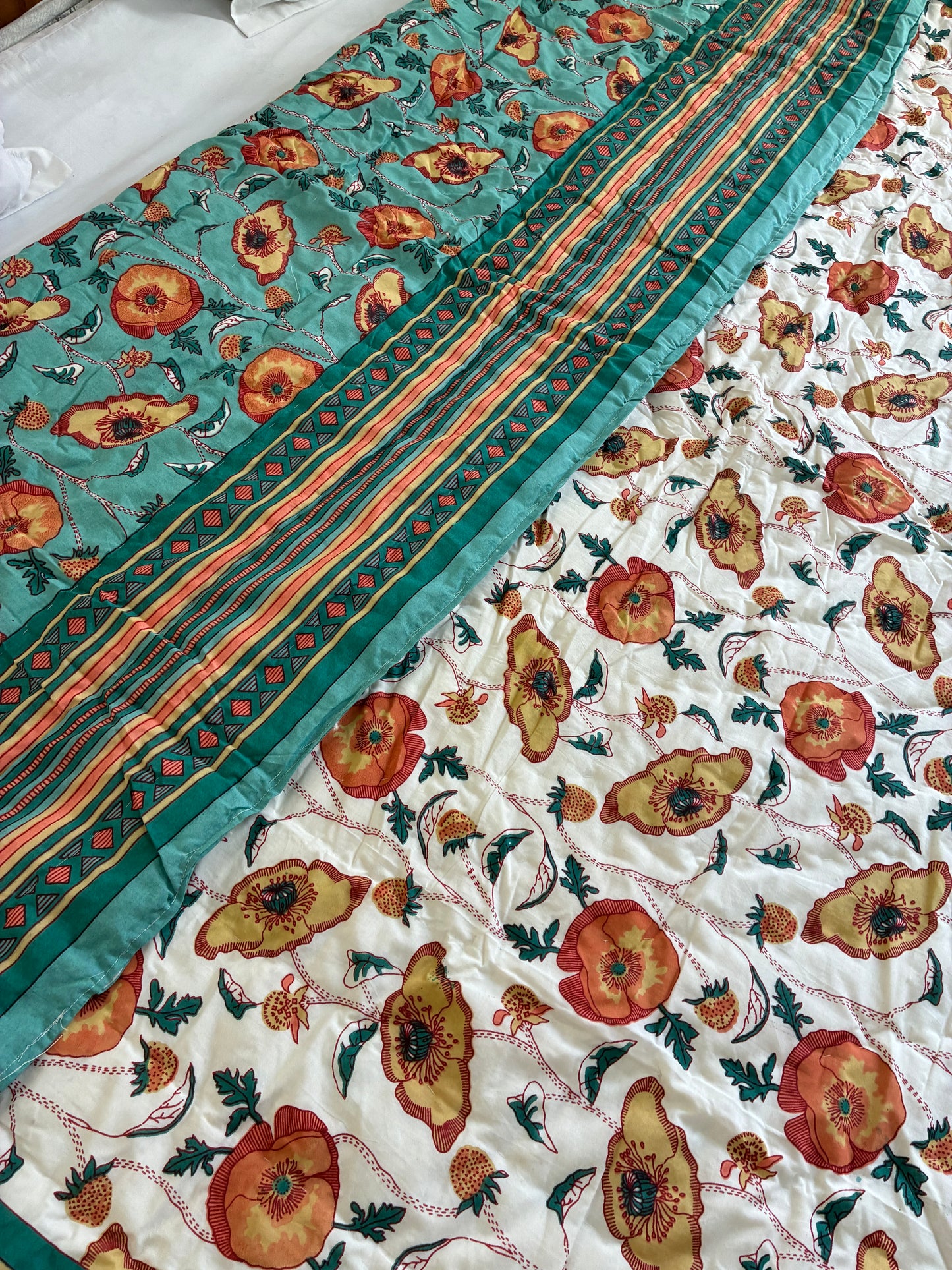 Reversible Cotton Double Quilts