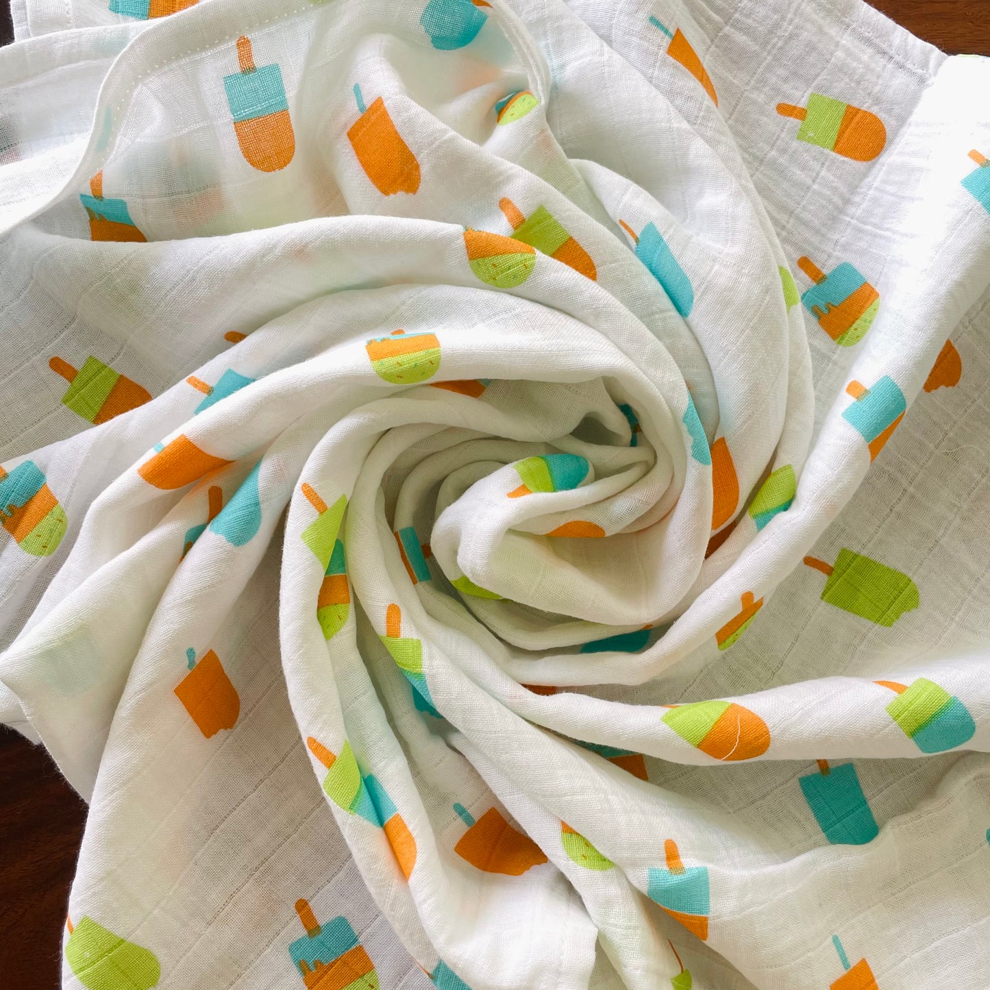 Popsicles Muslin Bath Towel