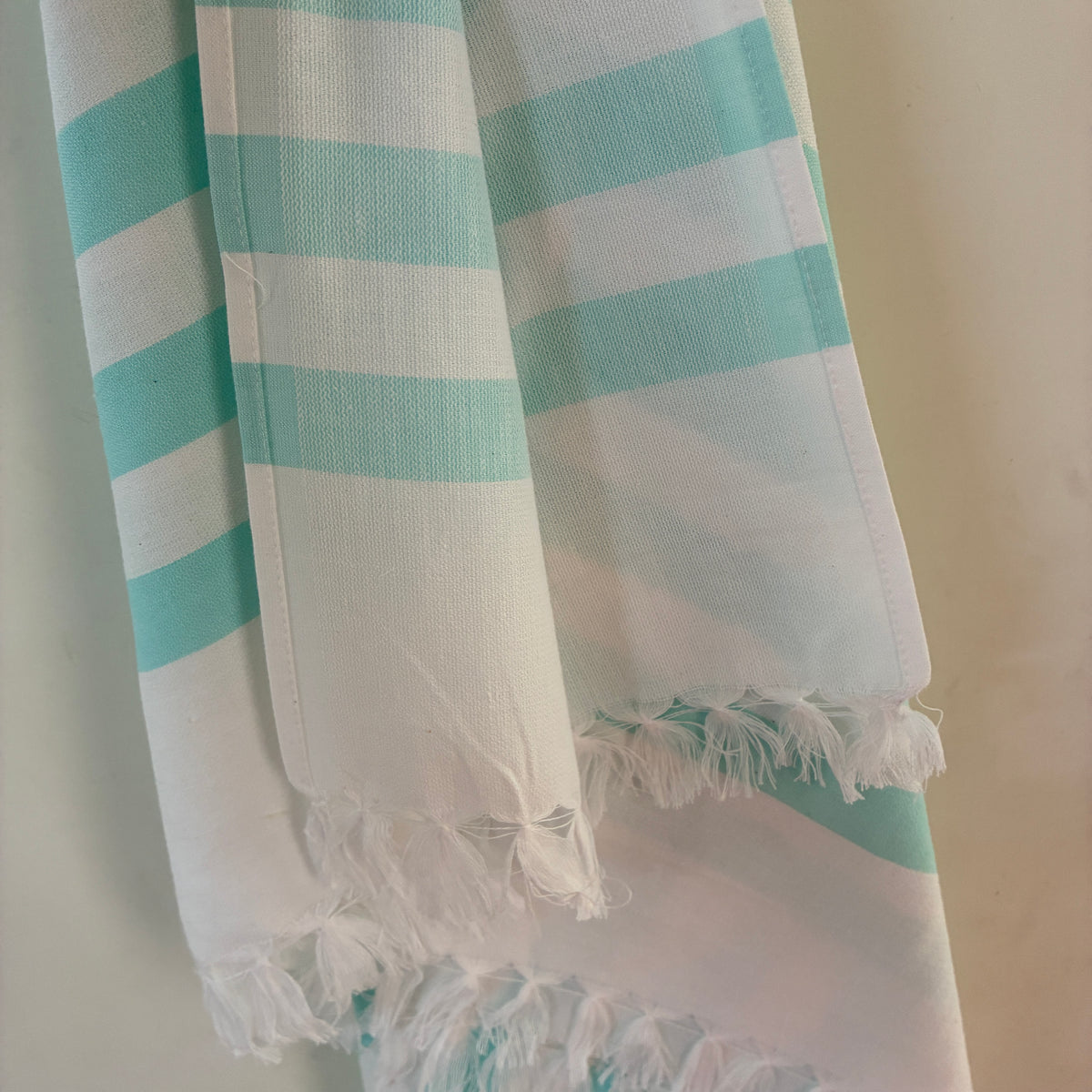 Blue Stripes Cotton Bath Towels