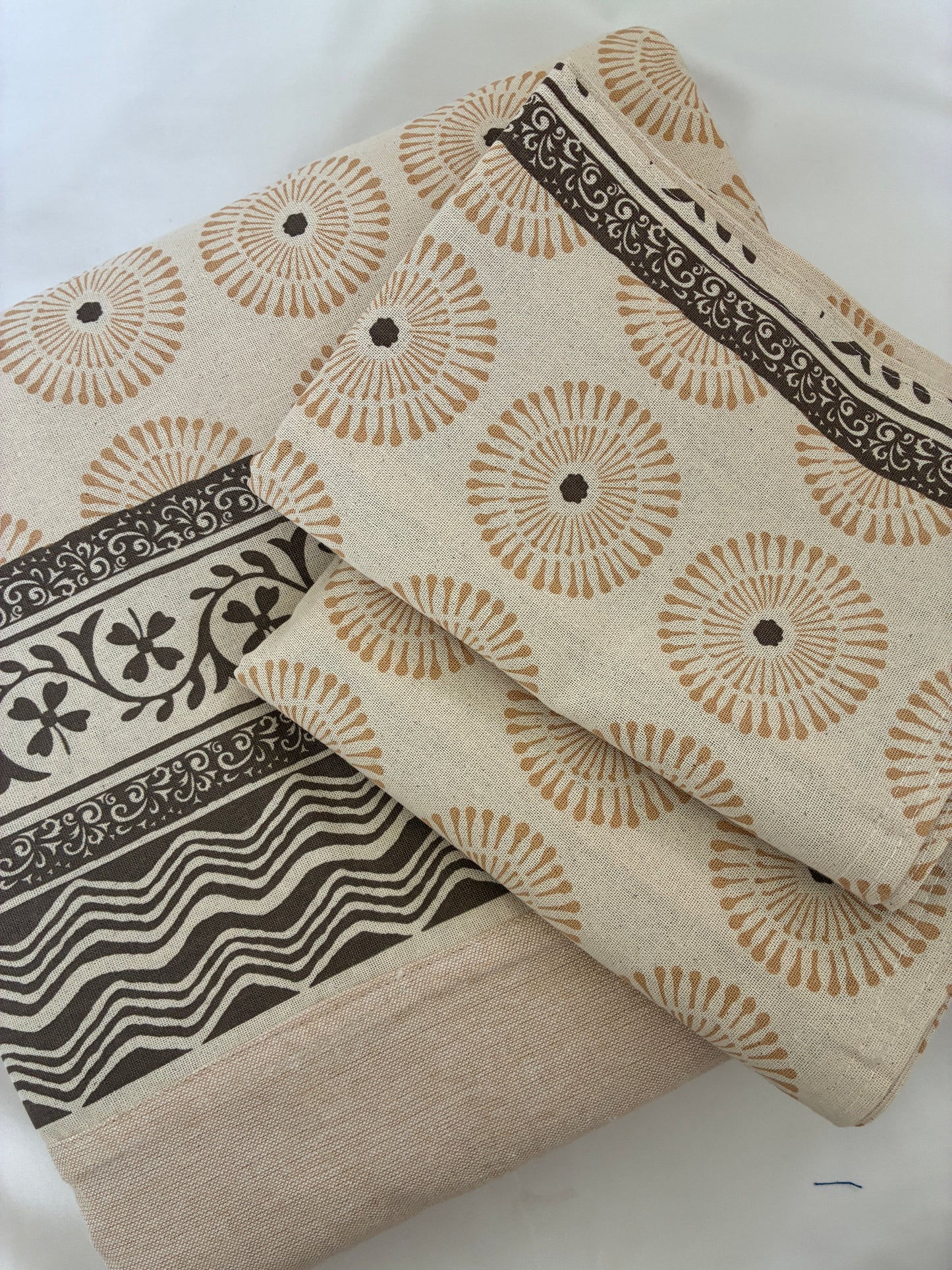 King Size Cotton Bedspread 100x110 inches