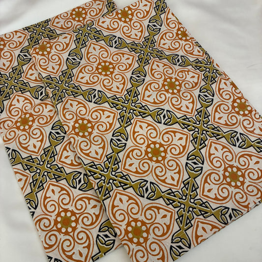 Brown Mandala Cotton Pillow Covers