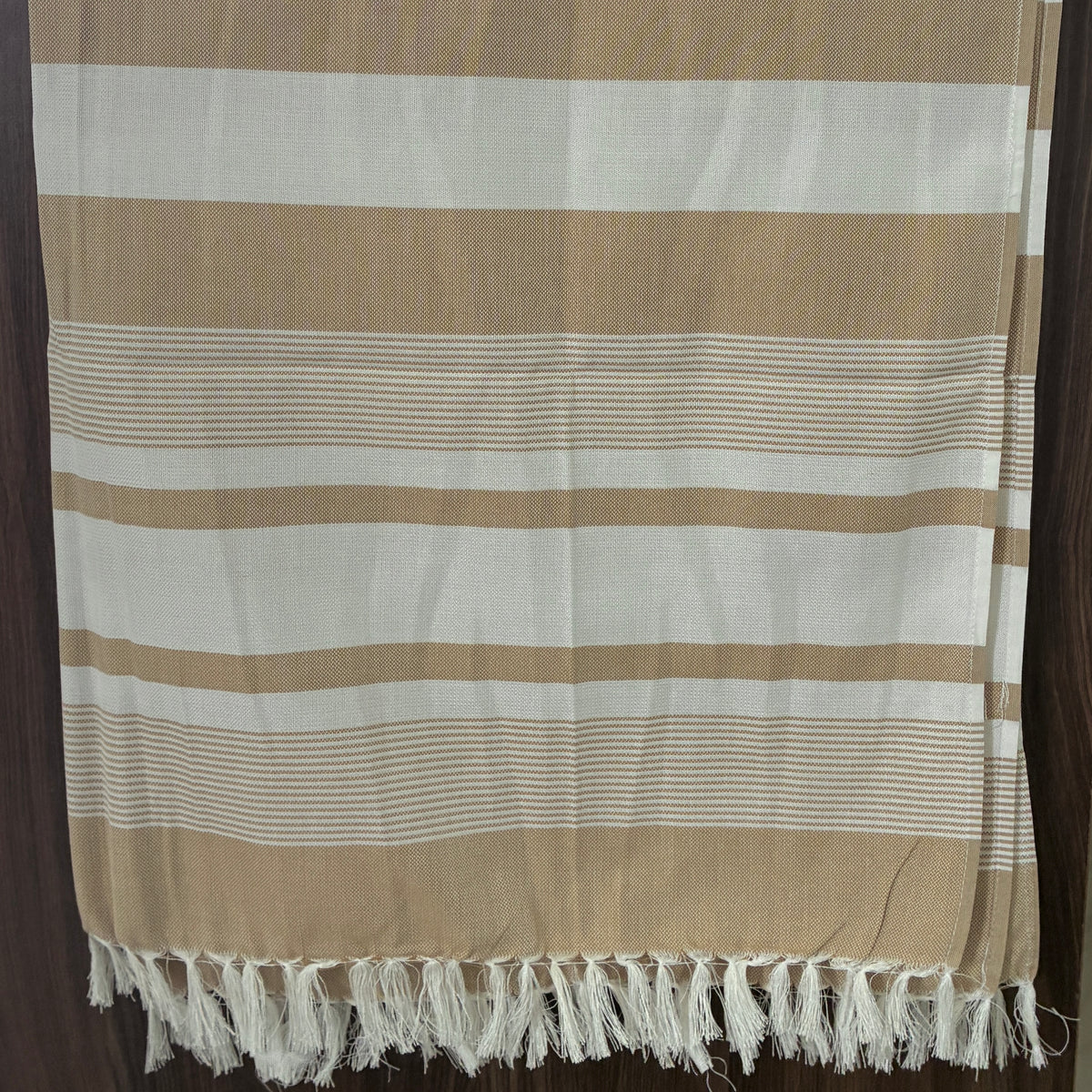 Light Brown Bamboo Bath Towels