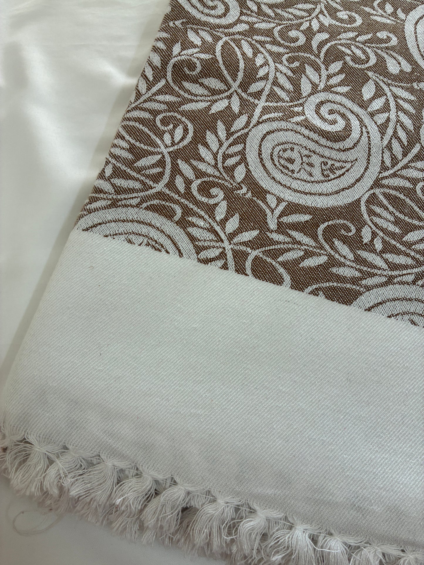 Brown Double Size Cotton Blanket