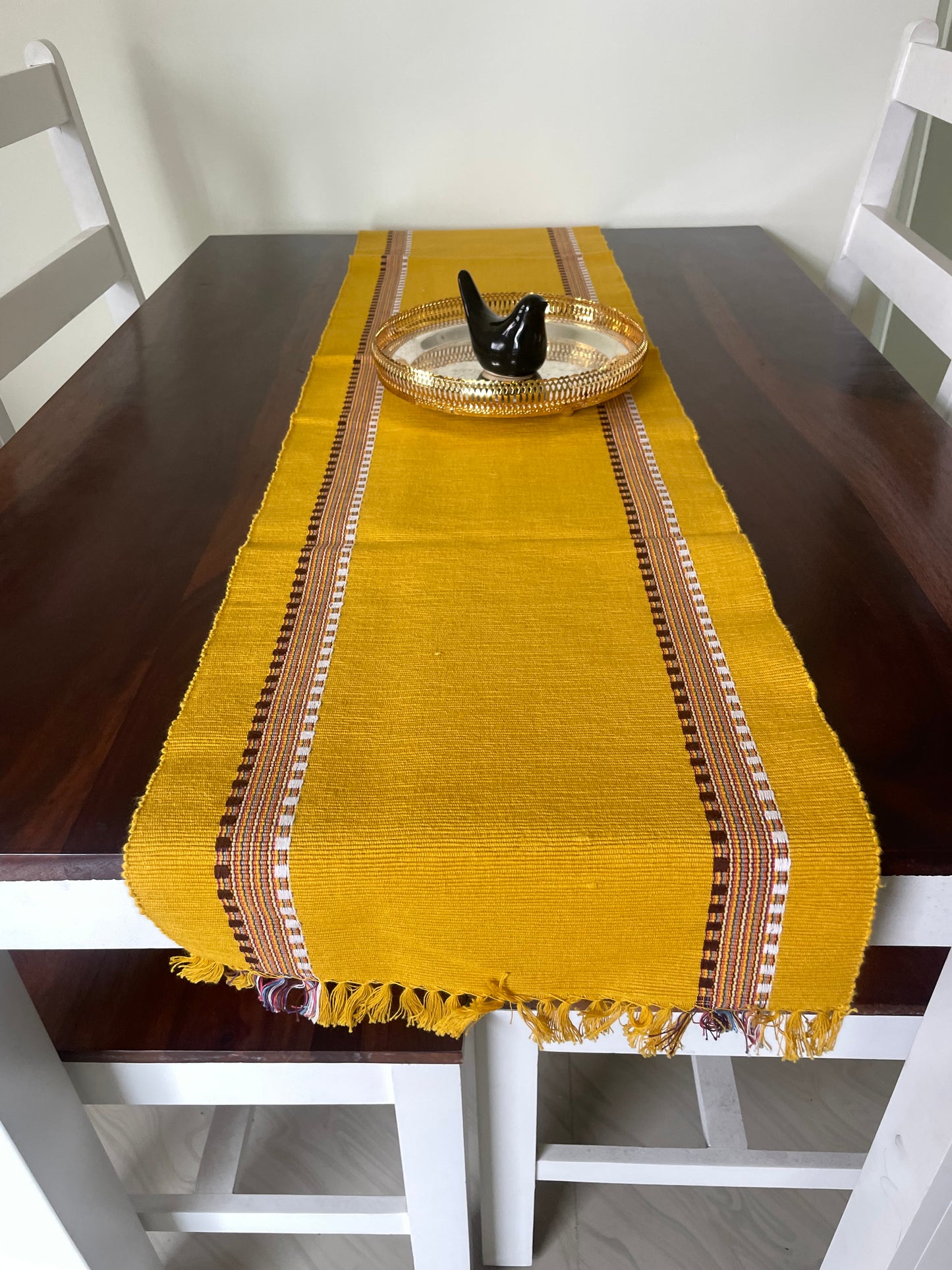 Yellow Table Runner 4.5 ft Long