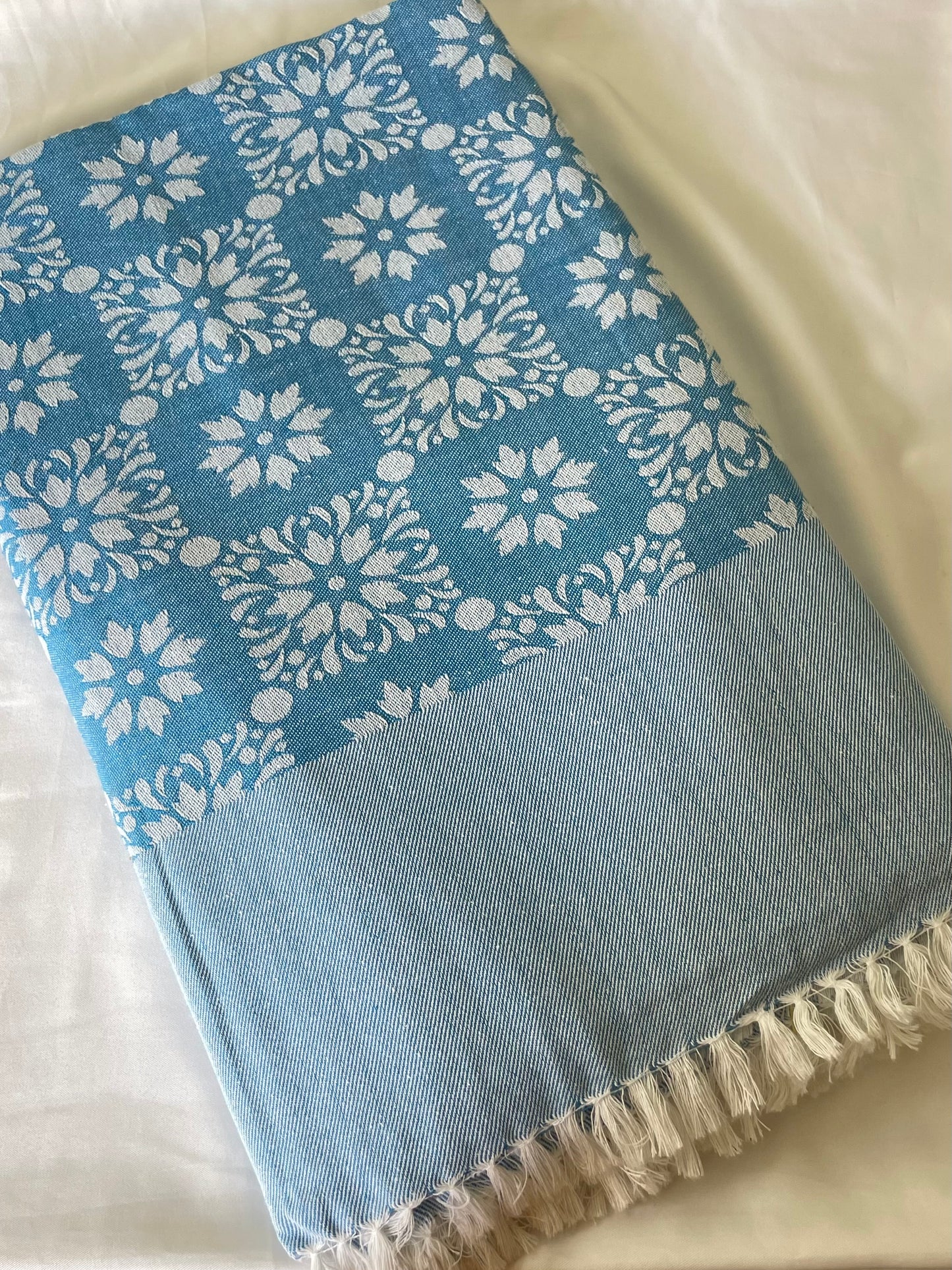 Blue Double Size Blanket