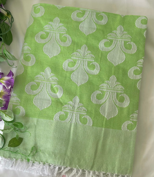 Pastel Green Blanket / Throw