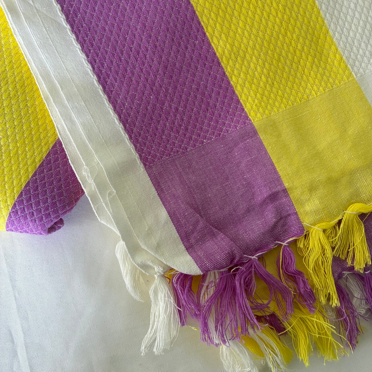 Stripes Extra Long Cotton Bath Towel