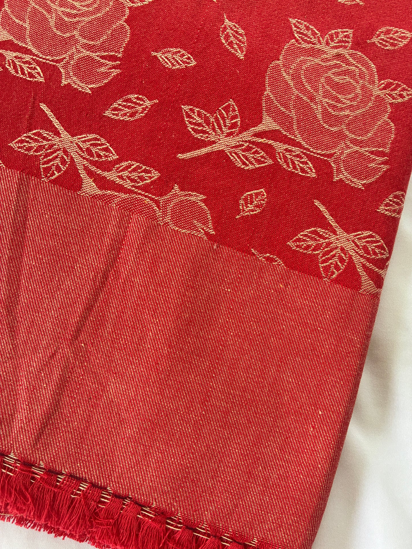 Red Rose Blanket / Throw
