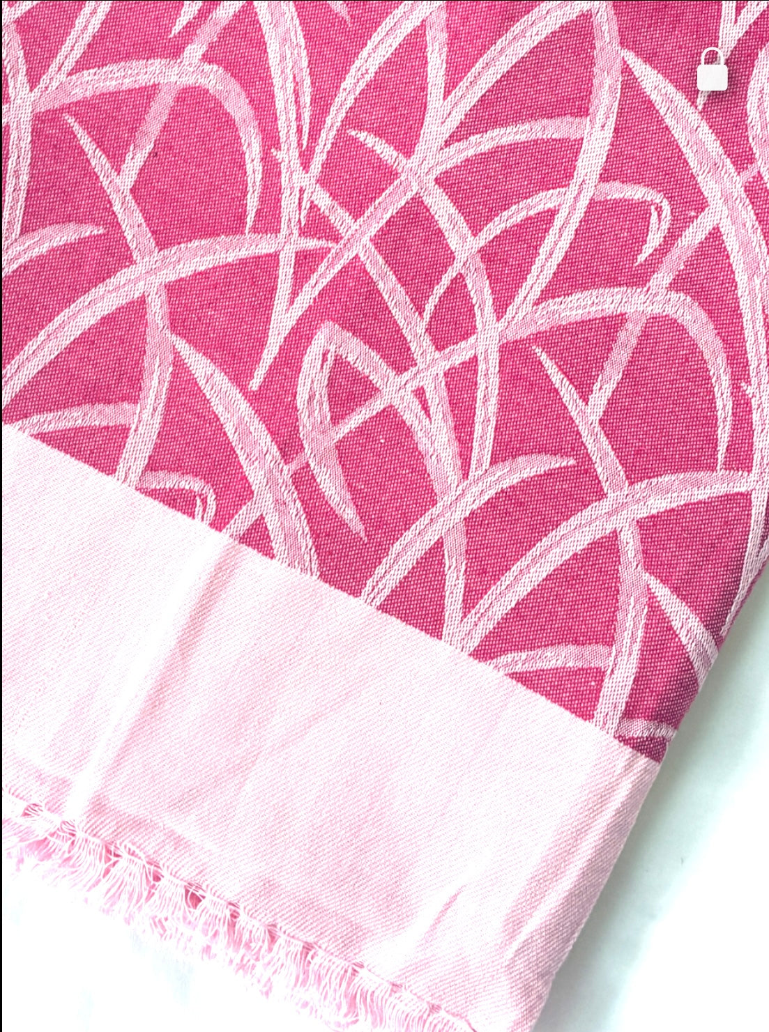Pink Single Size Blanket / Throw