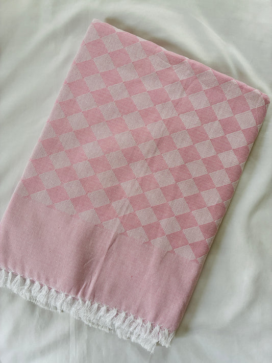 Pink Diamond Blanket / Throw