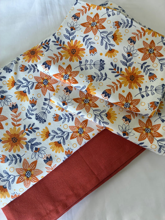 Floral Queen bedspread 90x100 inches