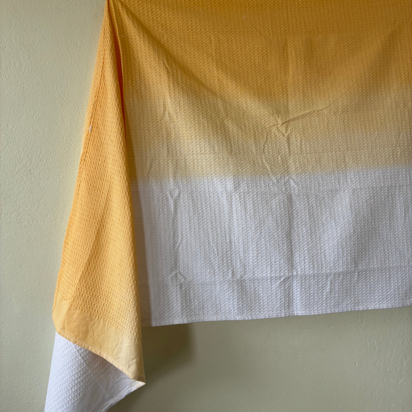 Yellow Ombre Premium Cotton Bath Towels
