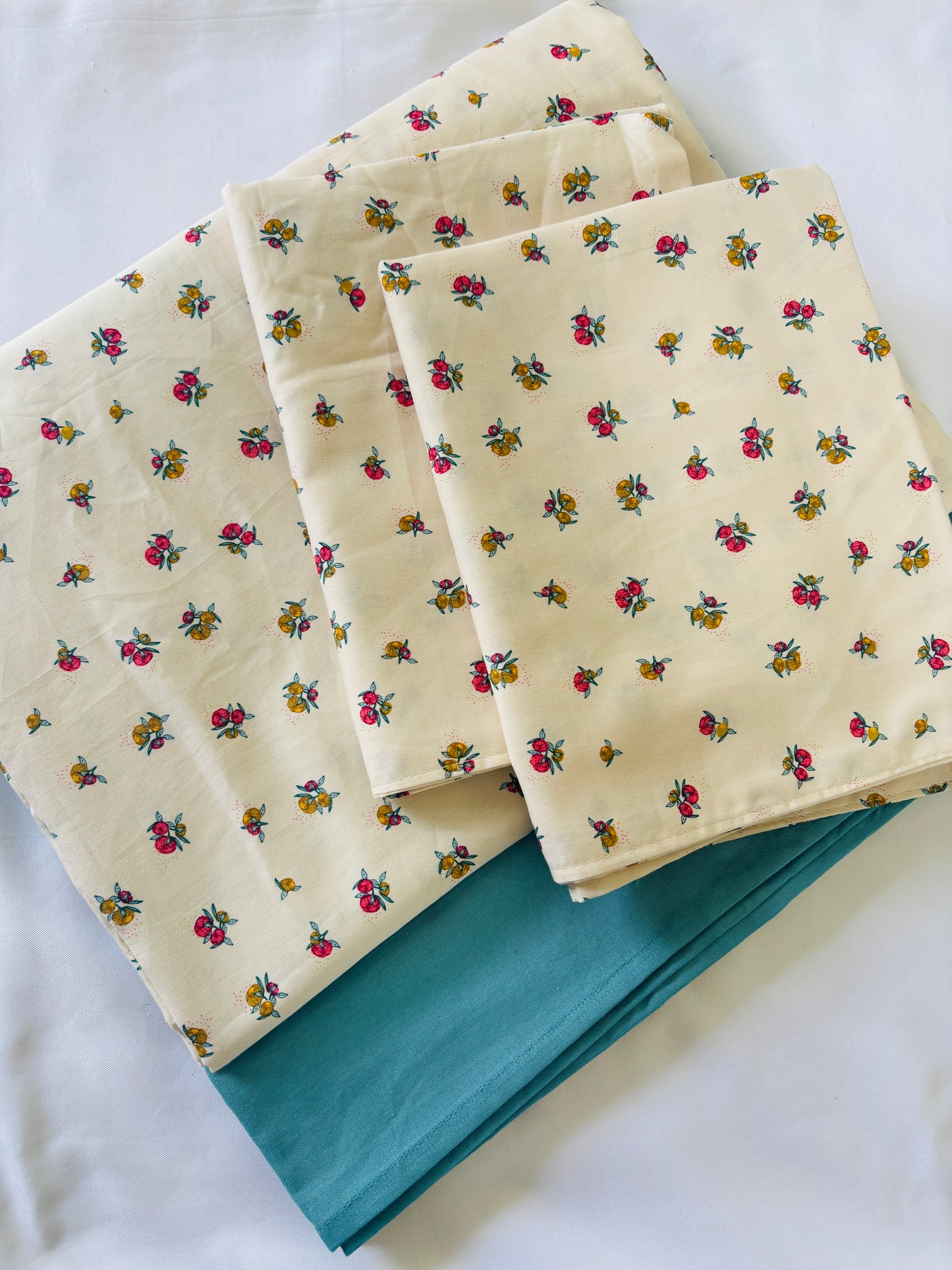 King Size Satin Cotton Bedspread 100x110 inches