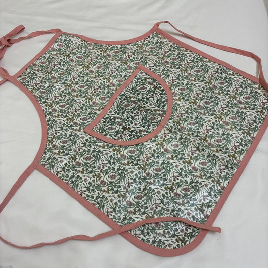 KIDS Wax Coated Waterproof Apron