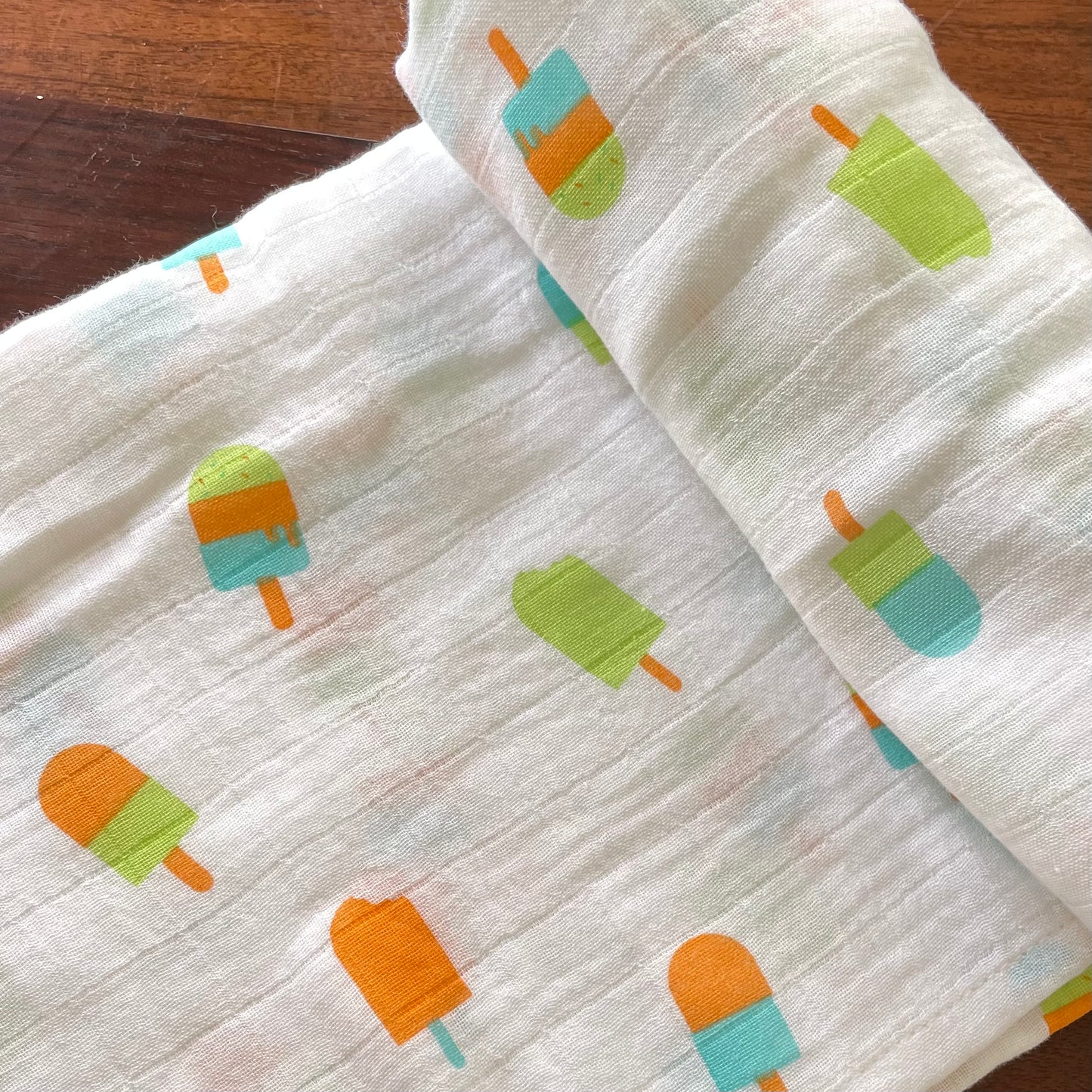 Popsicles Muslin Bath Towel