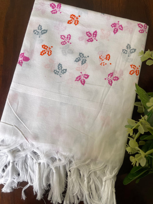 White Cotton Bath Towels (price for 1 pc)
