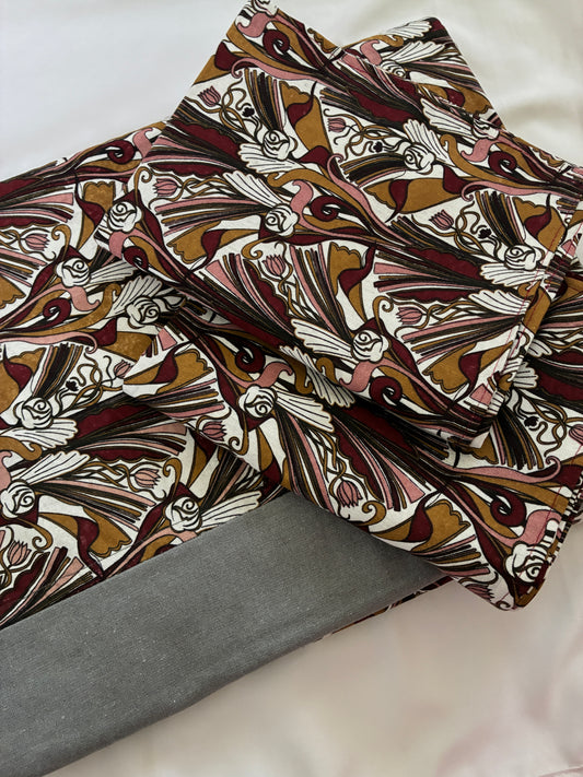 Vintage Bloom Queen Size Bedspread 90x100 inches
