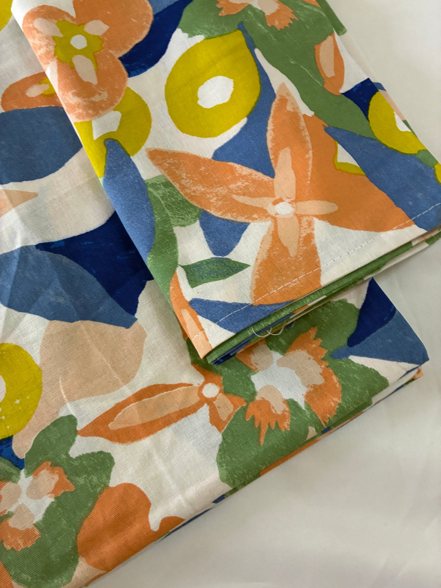 Single Size Cotton Bedspread with 1 Pillow Cover 60 x 90 in