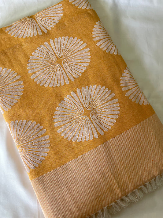 Yellow Double Size Blanket