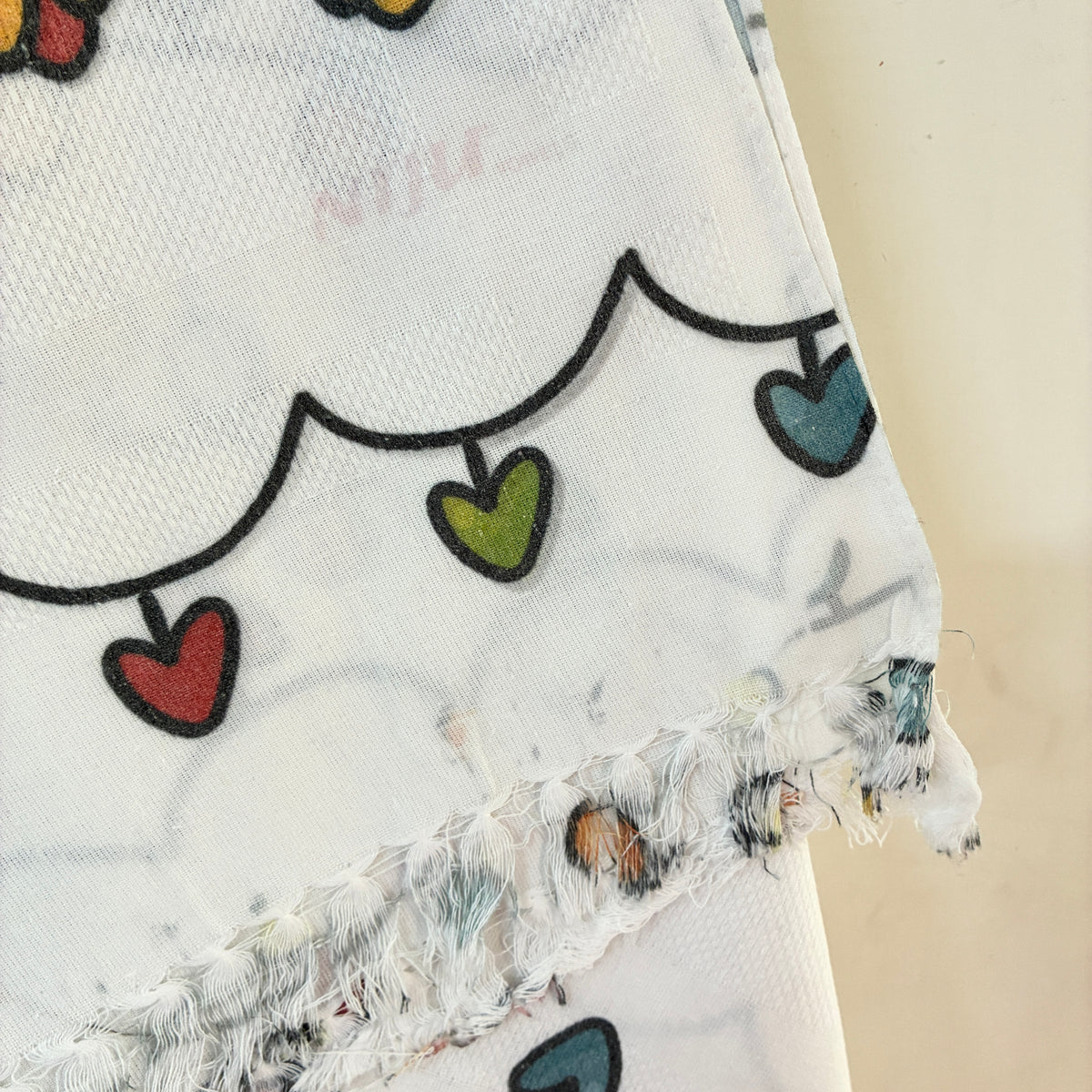 Hanging printed Cotton Bath Towels