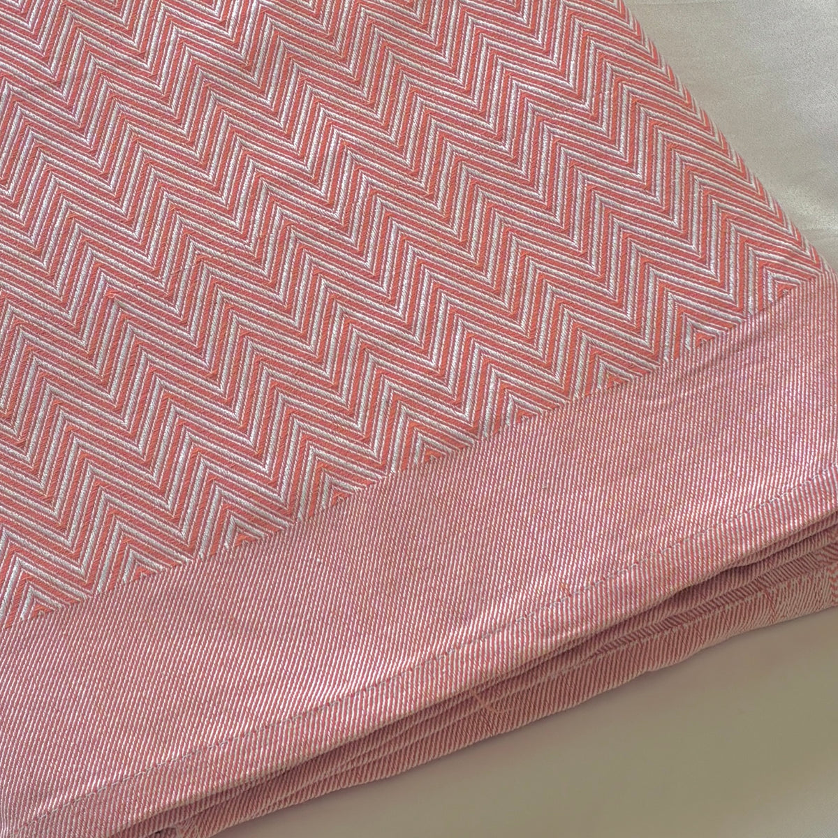 Colourful Herringbone Single Size Blanket / Throw