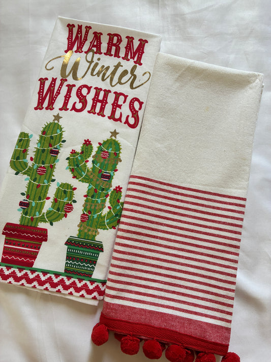 Printed Hand/Lunch Towels (Set of 2)