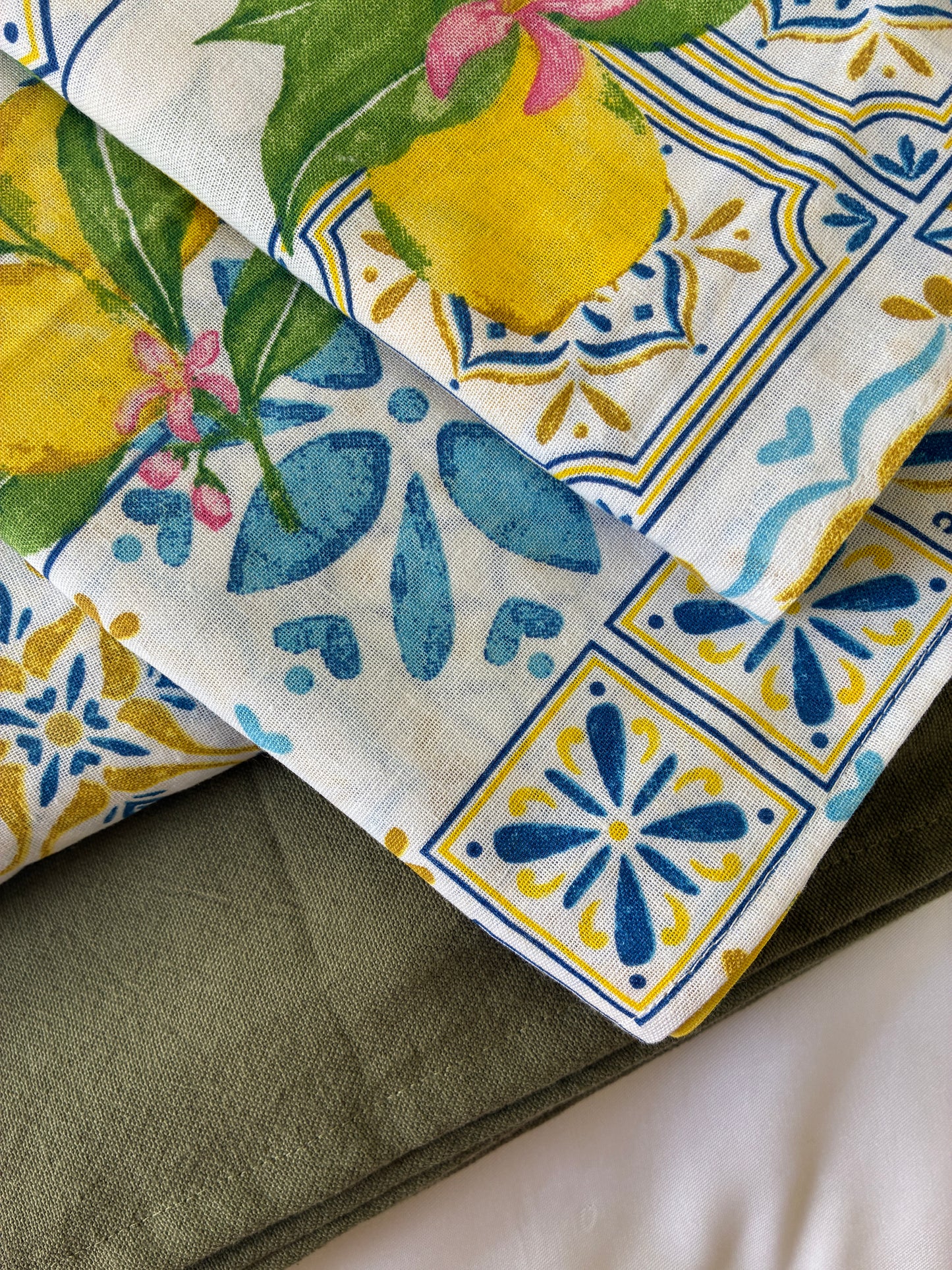 King Size Cotton Bedspread 100x110 inches