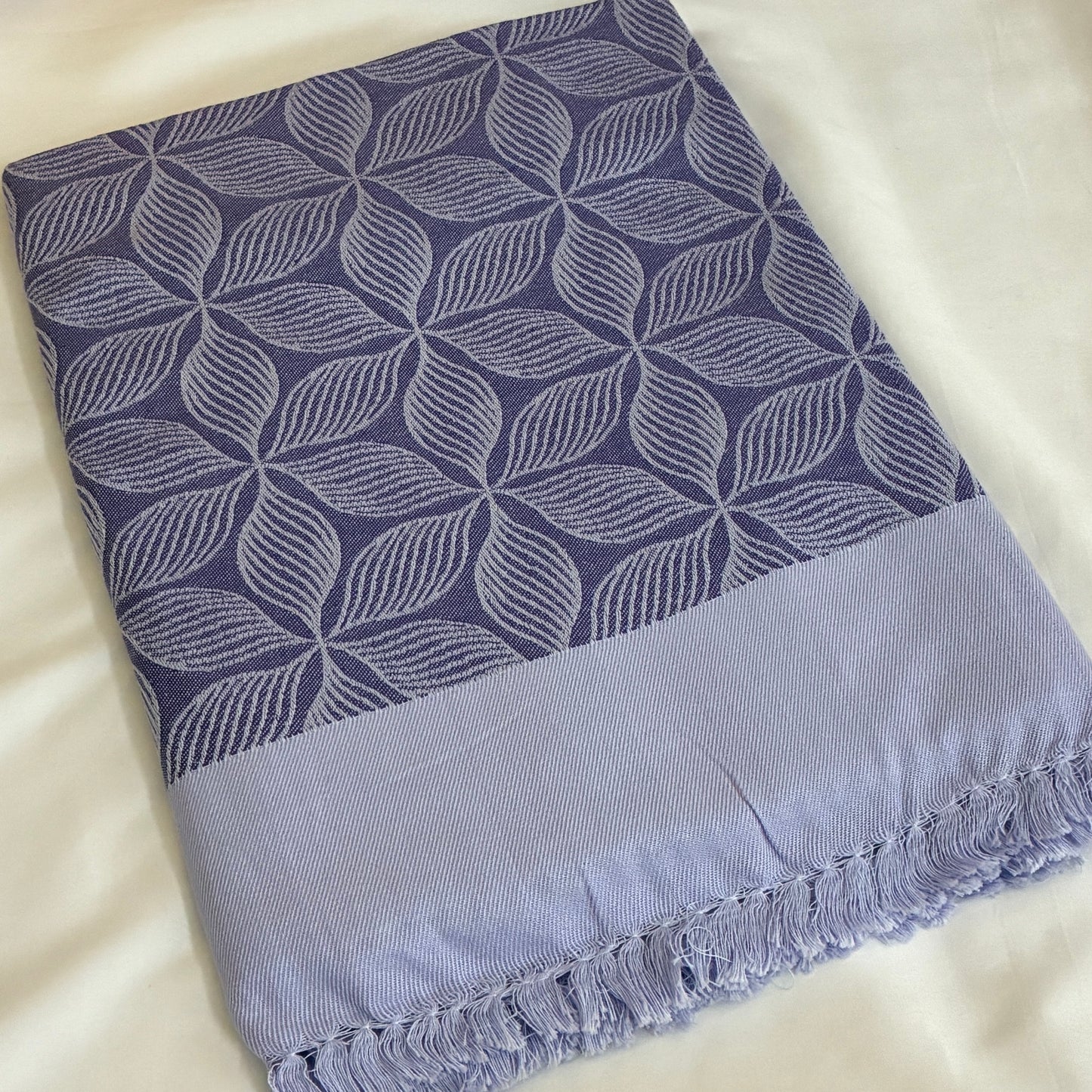 Dark Blue Single Size Blanket / Throw