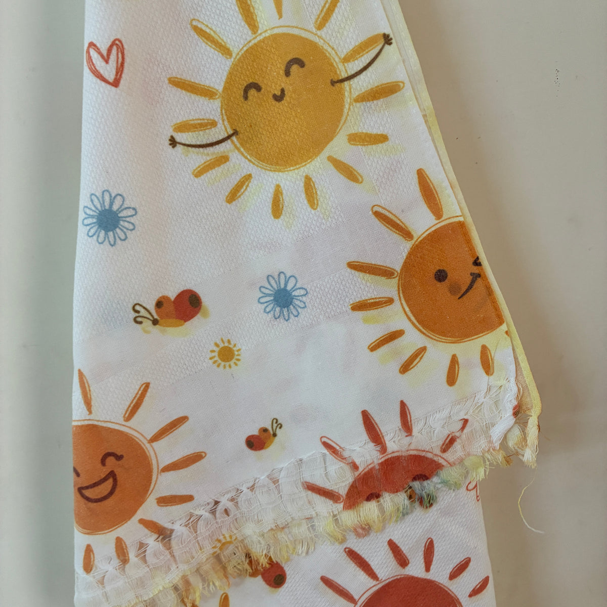 Sunshine printed Cotton Bath Towels