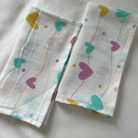 Muslin Hand / Lunch Towel SET OF 2